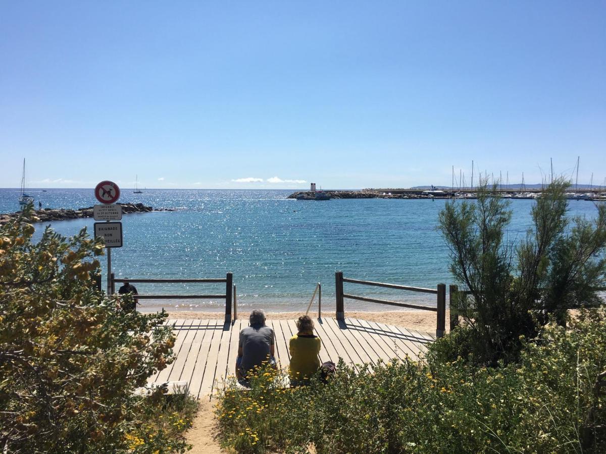 Mazet De La Mer 54M2 Lavandou 100M Plage Avec Piscine Le Lavandou Exterior foto